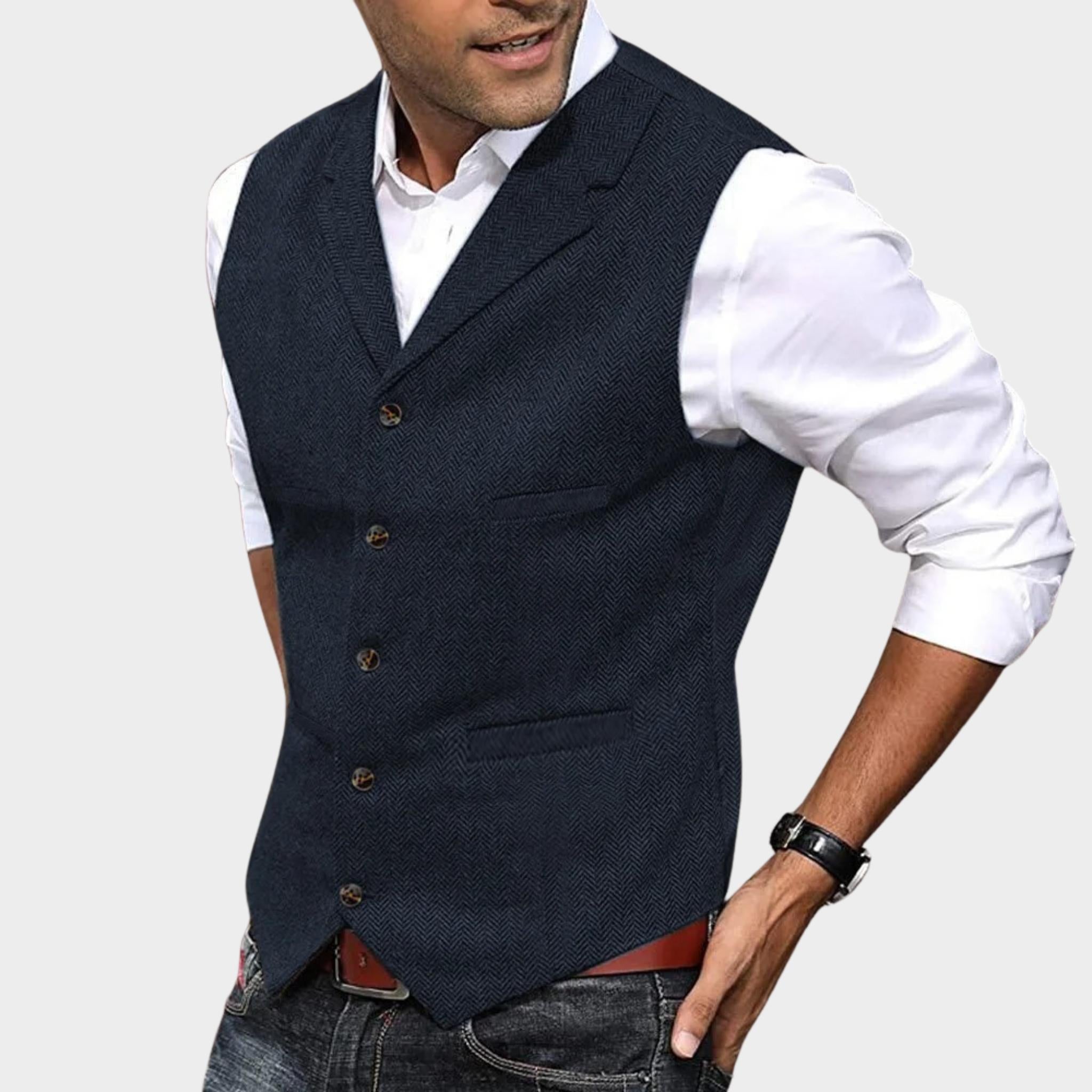 Gilet Costume Homme – Élégance Ajustée pour Mariages & Événements