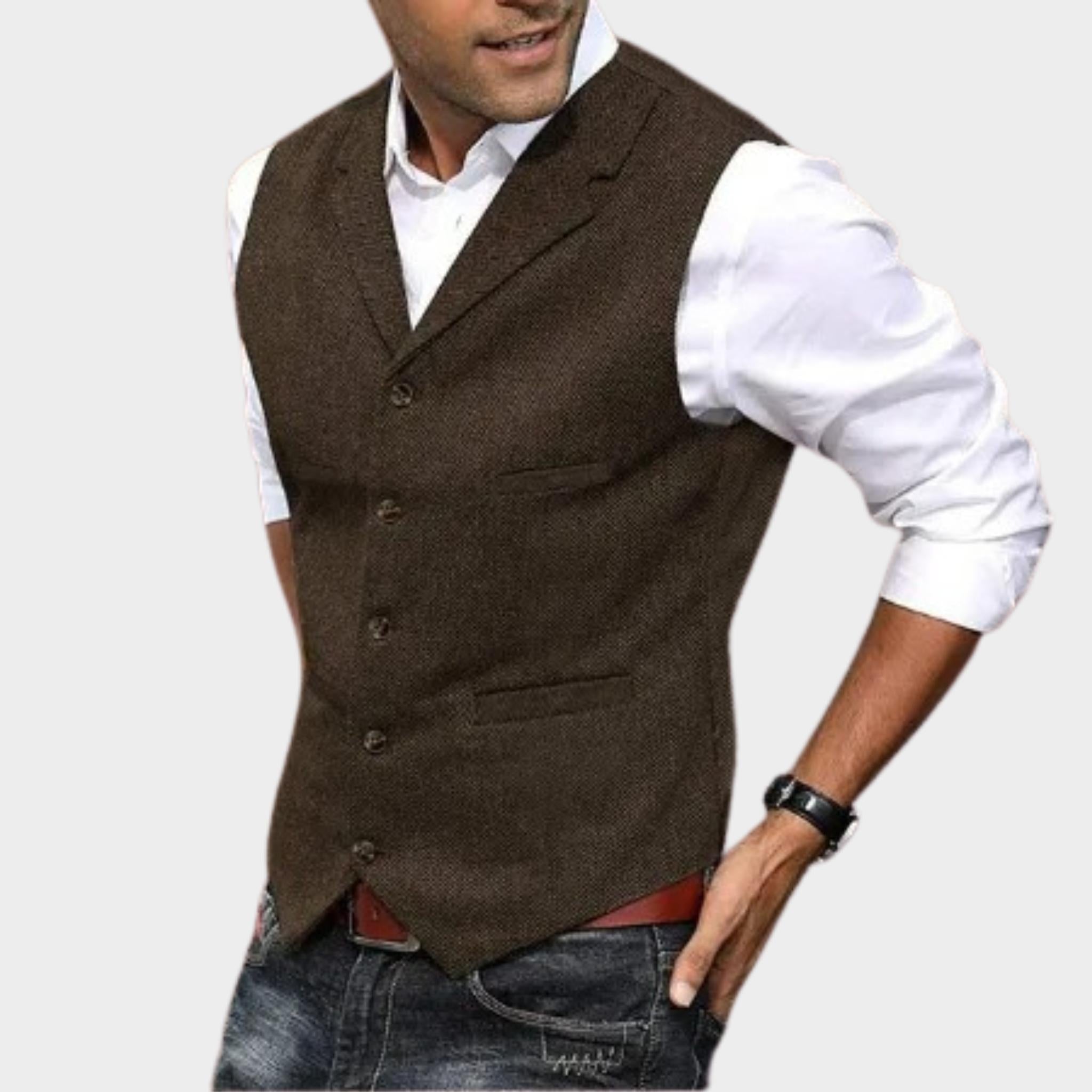 Gilet Costume Homme – Élégance Ajustée pour Mariages & Événements