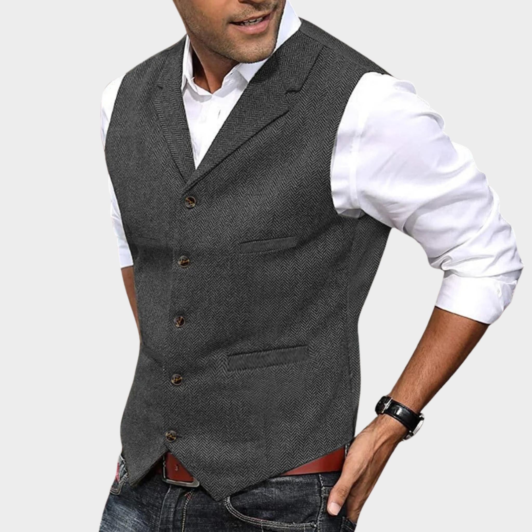 Gilet Costume Homme – Élégance Ajustée pour Mariages & Événements