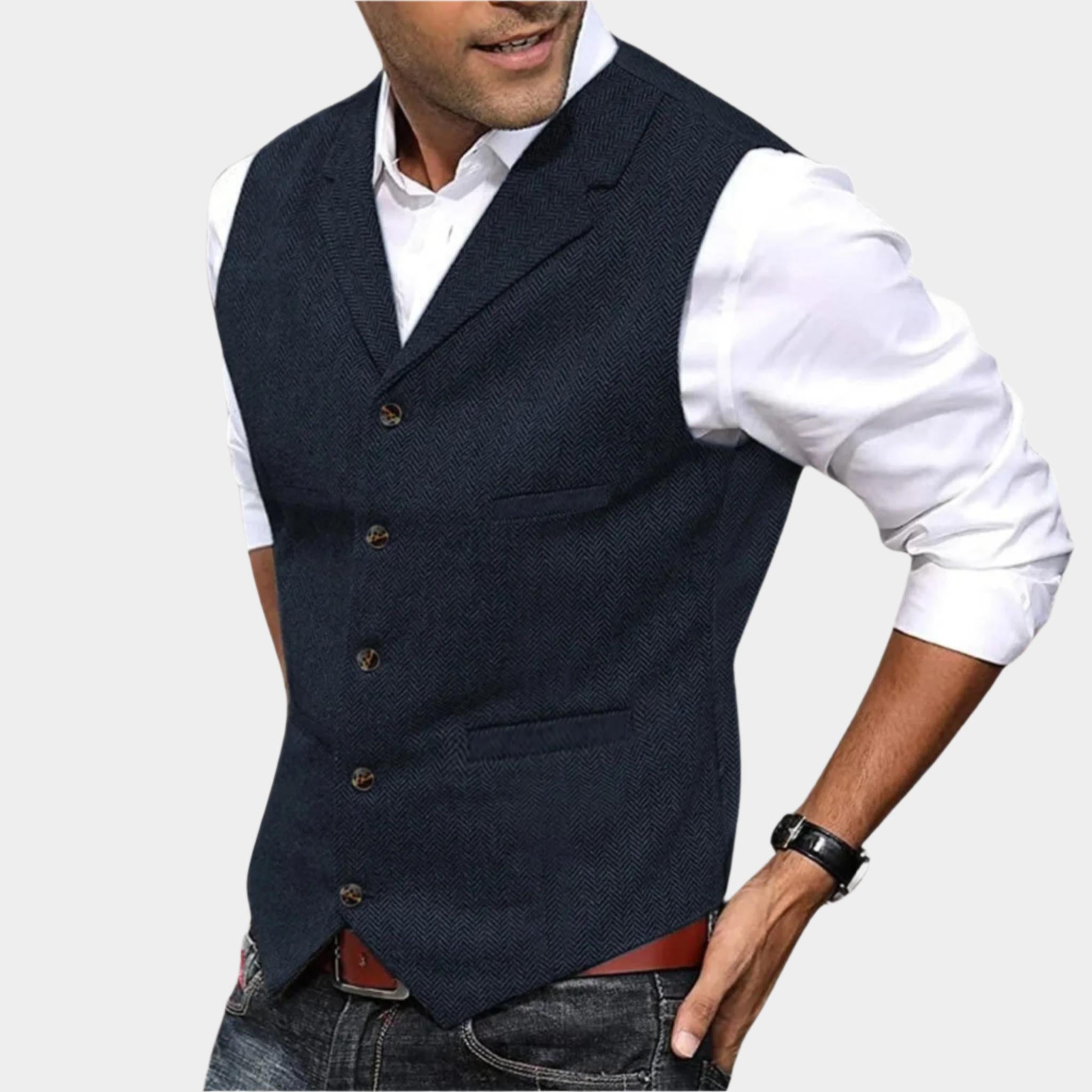 Gilet Costume Homme – Élégance Ajustée pour Mariages & Événements