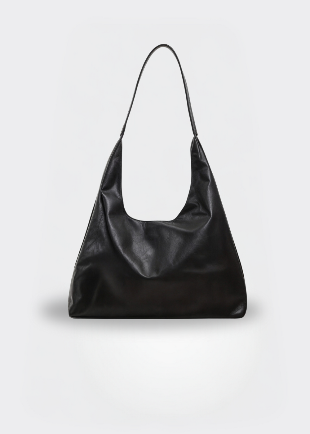 Grand sac à main pour femme – sac en cuir végétalien avec fermeture éclair 2