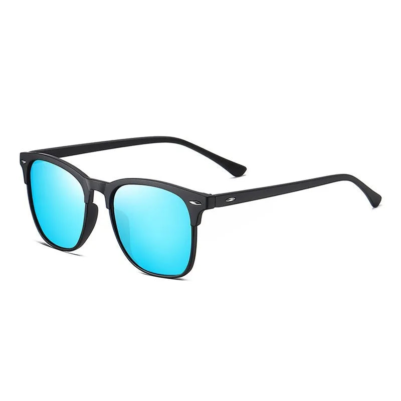 Lunettes de soleil polarisées à monture carrée tendance pour hommes