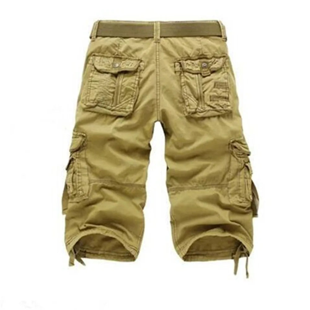 Short cargo décontracté pour homme – Style utilitaire pour l'été et la plage