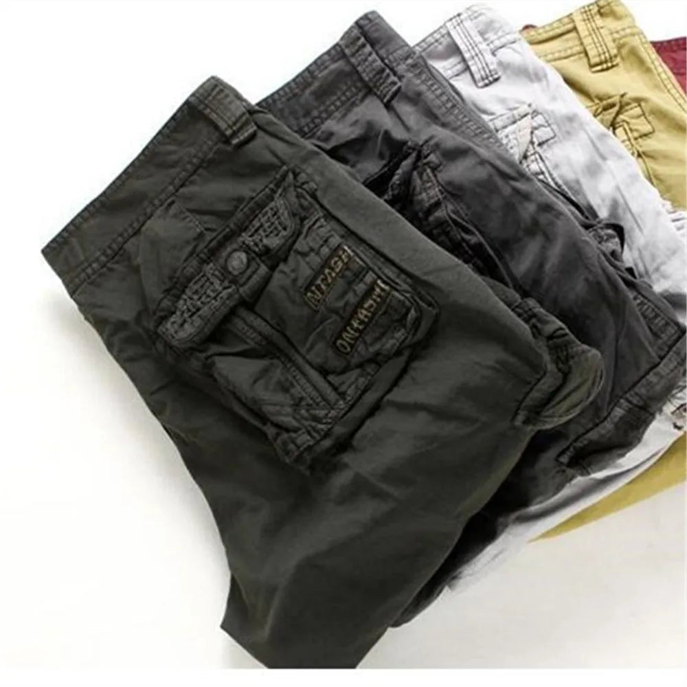 Short cargo décontracté pour homme – Style utilitaire pour l'été et la plage