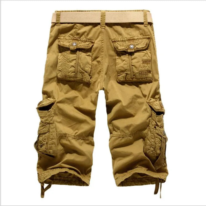 Short cargo décontracté pour homme – Style utilitaire pour l'été et la plage