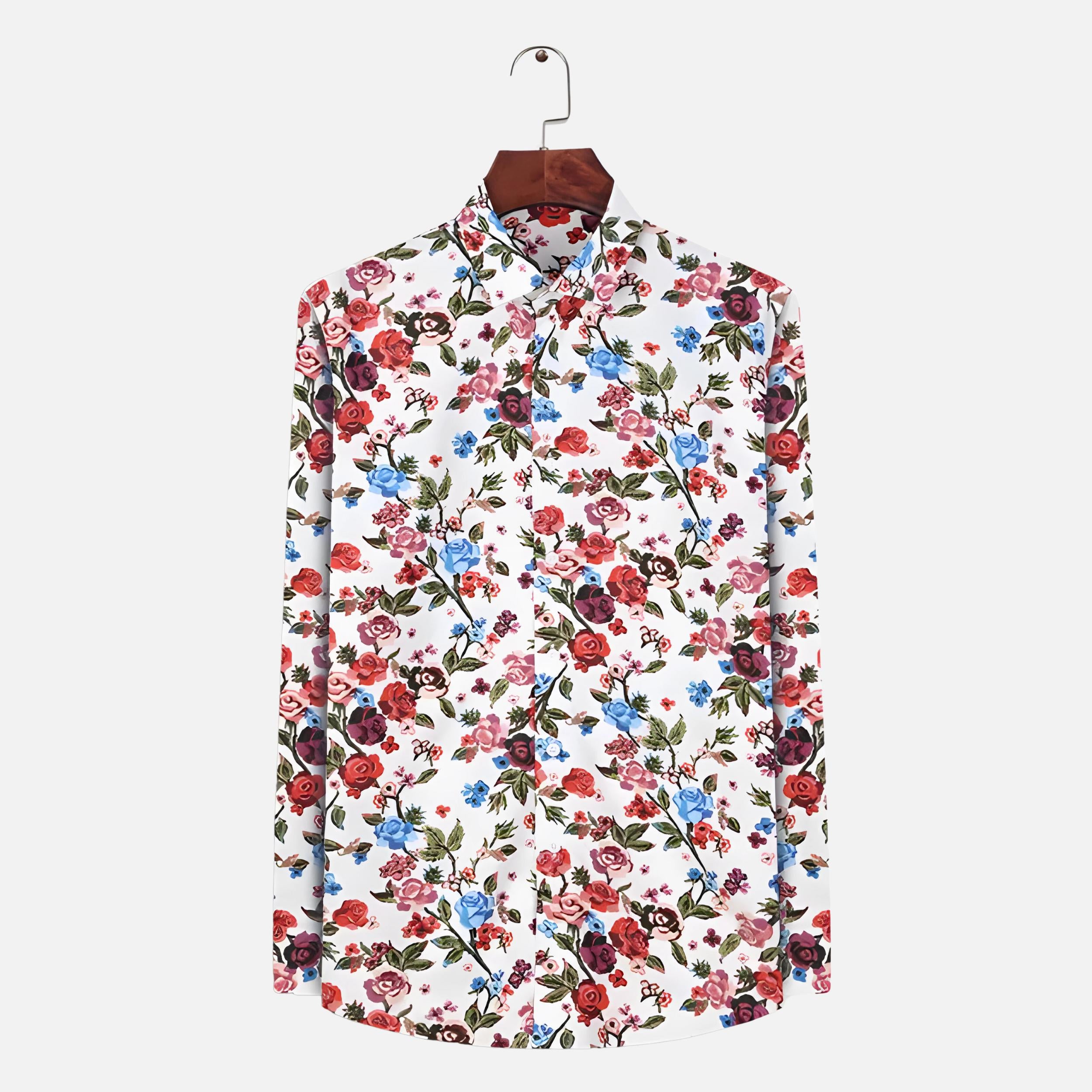 Ishai - Blouse de mariage florale pour hommes
