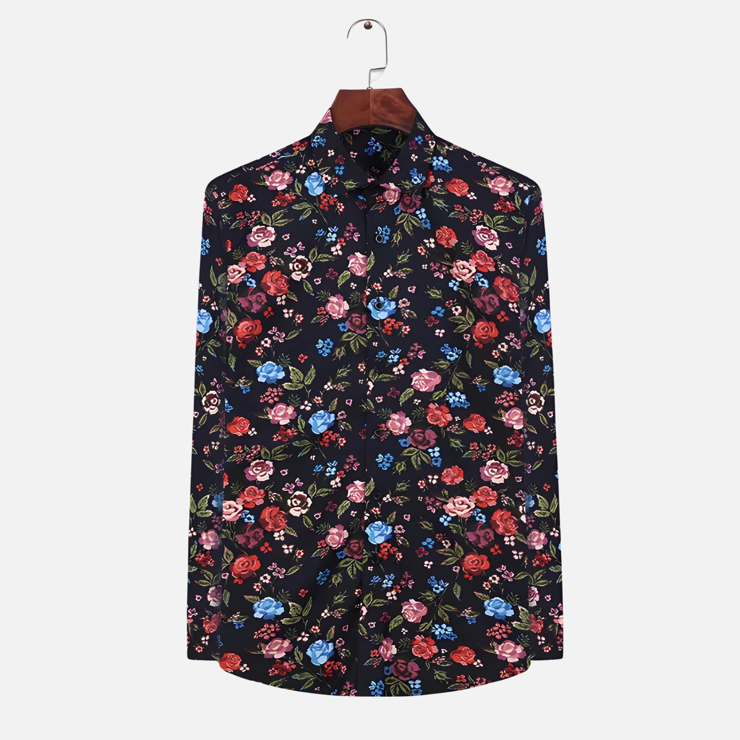 Ishai - Blouse de mariage florale pour hommes