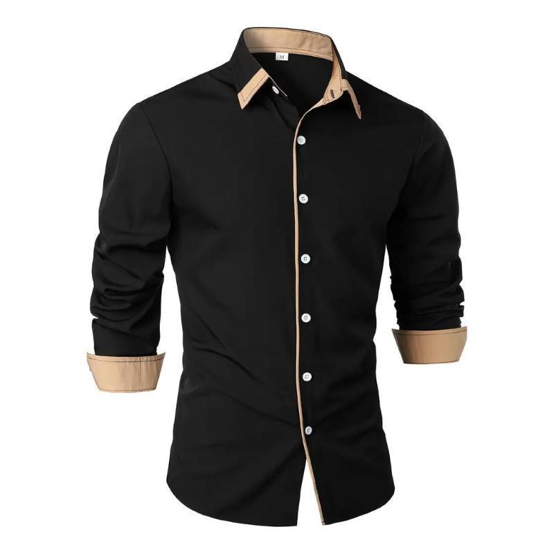 Isidore - Chemisier de printemps décontracté pour homme
