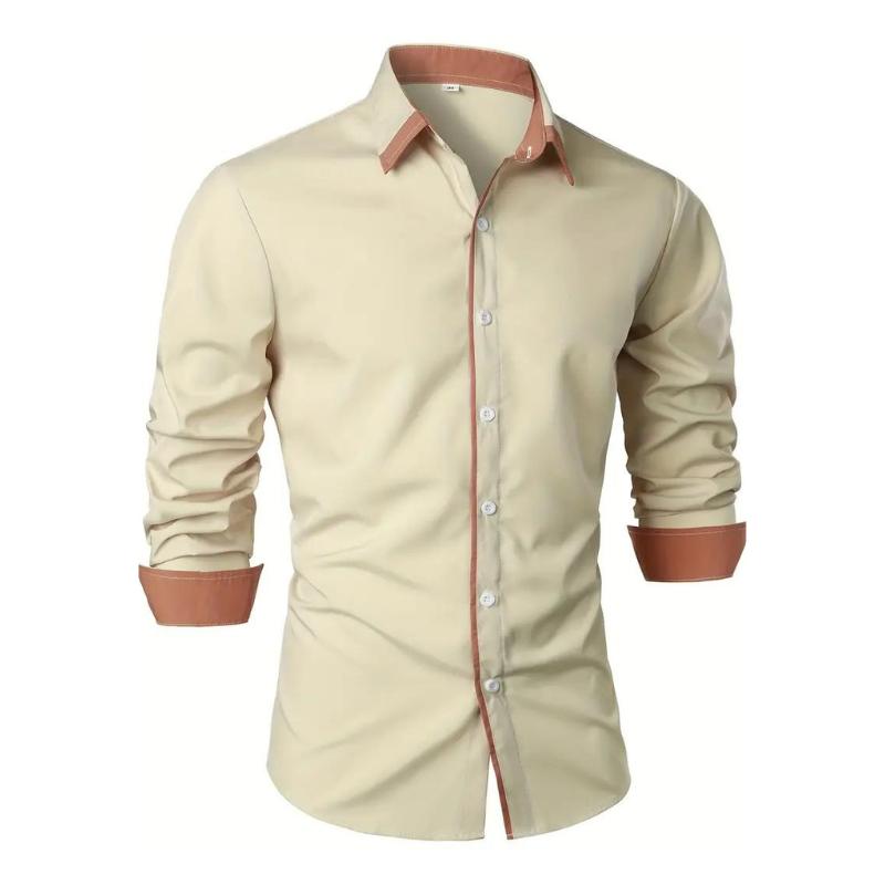 Isidore - Chemisier de printemps décontracté pour homme