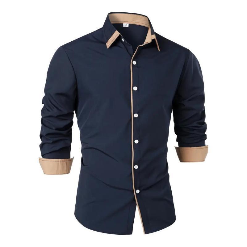 Isidore - Chemisier de printemps décontracté pour homme