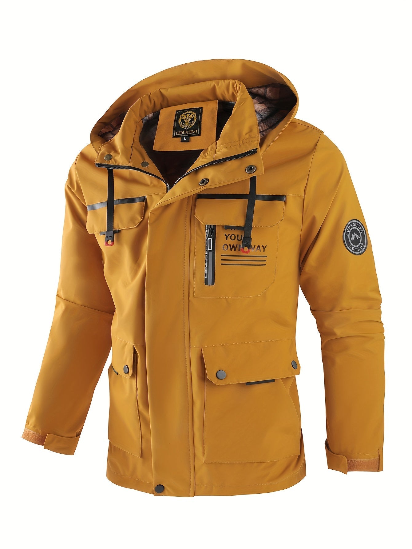 Isidore - Veste d'hiver imperméable pour homme, idéale pour les activités de plein air