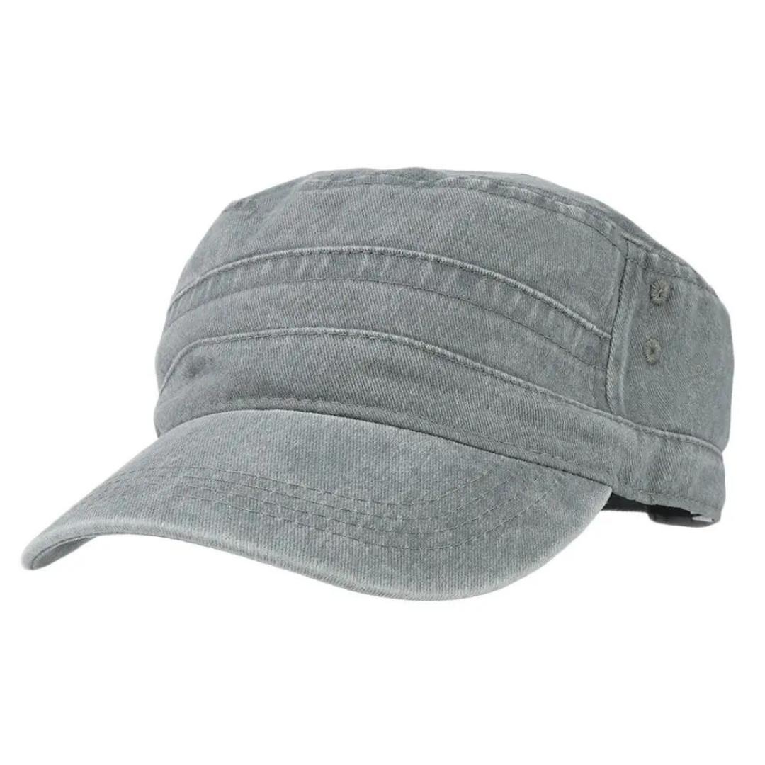 Lachlan - Casquette militaire vintage unisexe