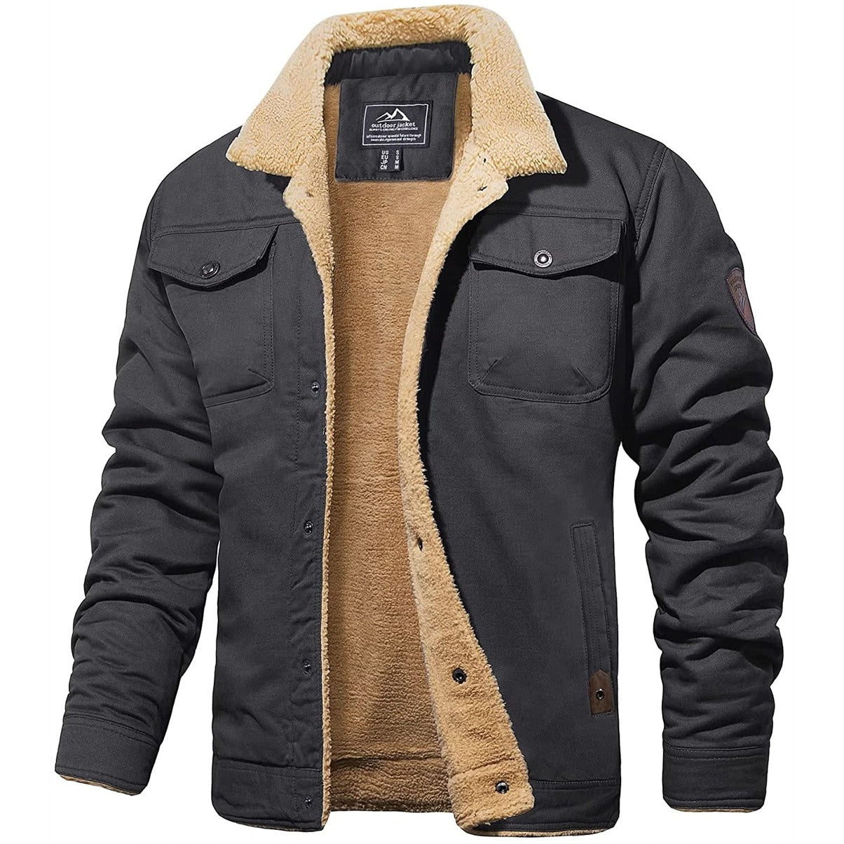 Louise - Veste bombardier vintage pour homme