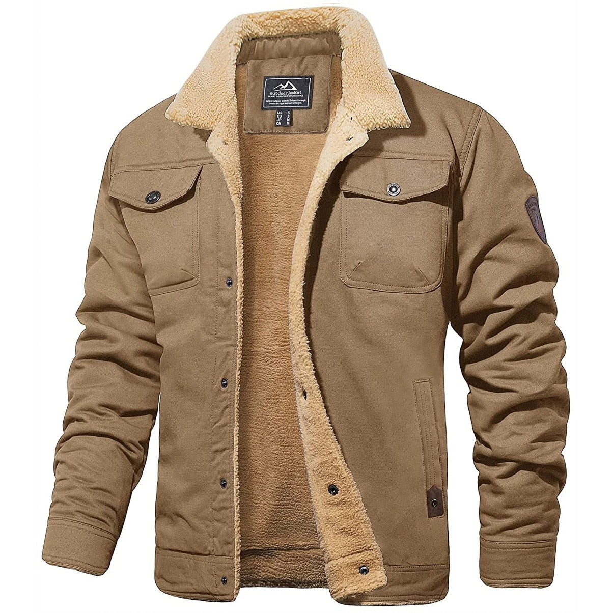 Louise - Veste bombardier vintage pour homme