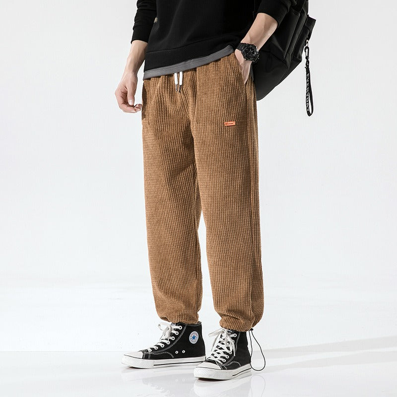 Lucien - Pantalon en velours côtelé, style intemporel et confort assuré