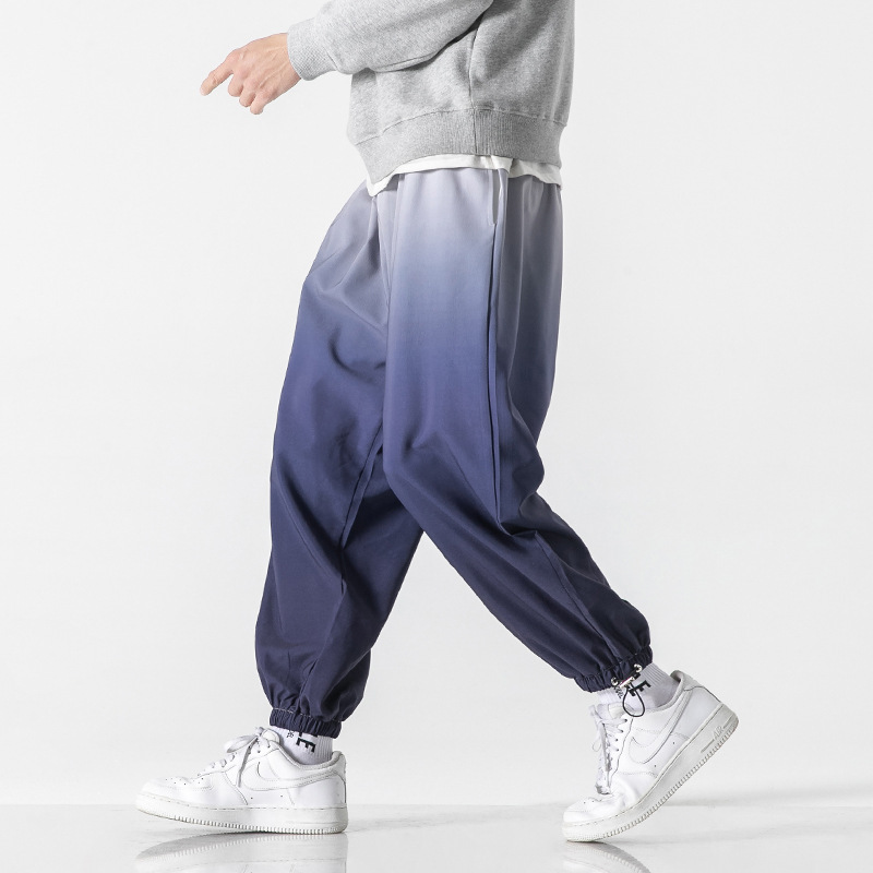 Pantalon de survêtement élégant et ombré – Pantalon de détente léger