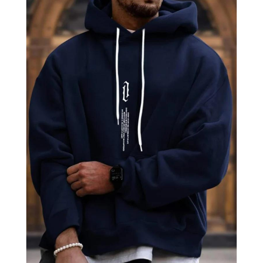 Maxton – Hoodie décontracté pour hommes avec capuche, chaud et confortable