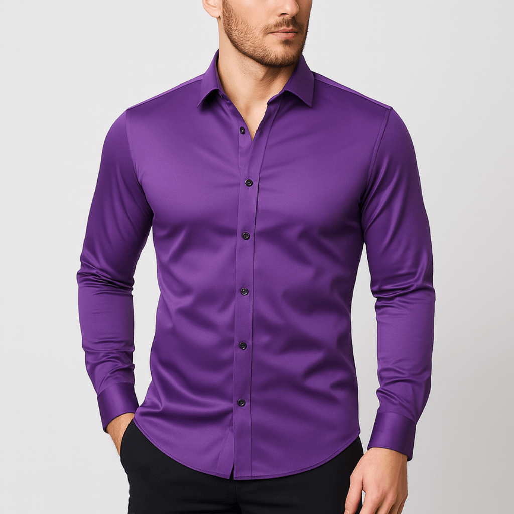 Noirski | Chemise habillée extensible et infroissable 3