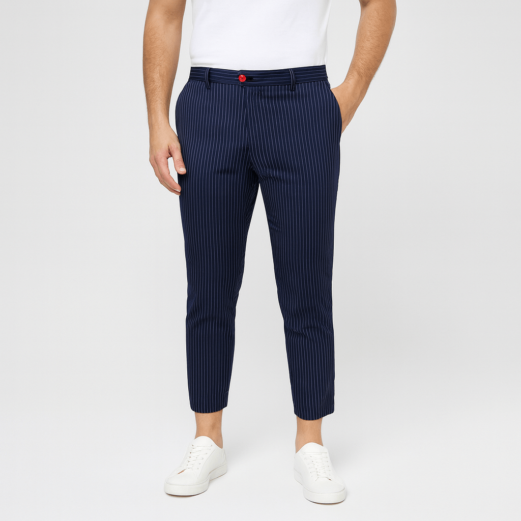 Noirski | Pantalon slim en tissu doux 3