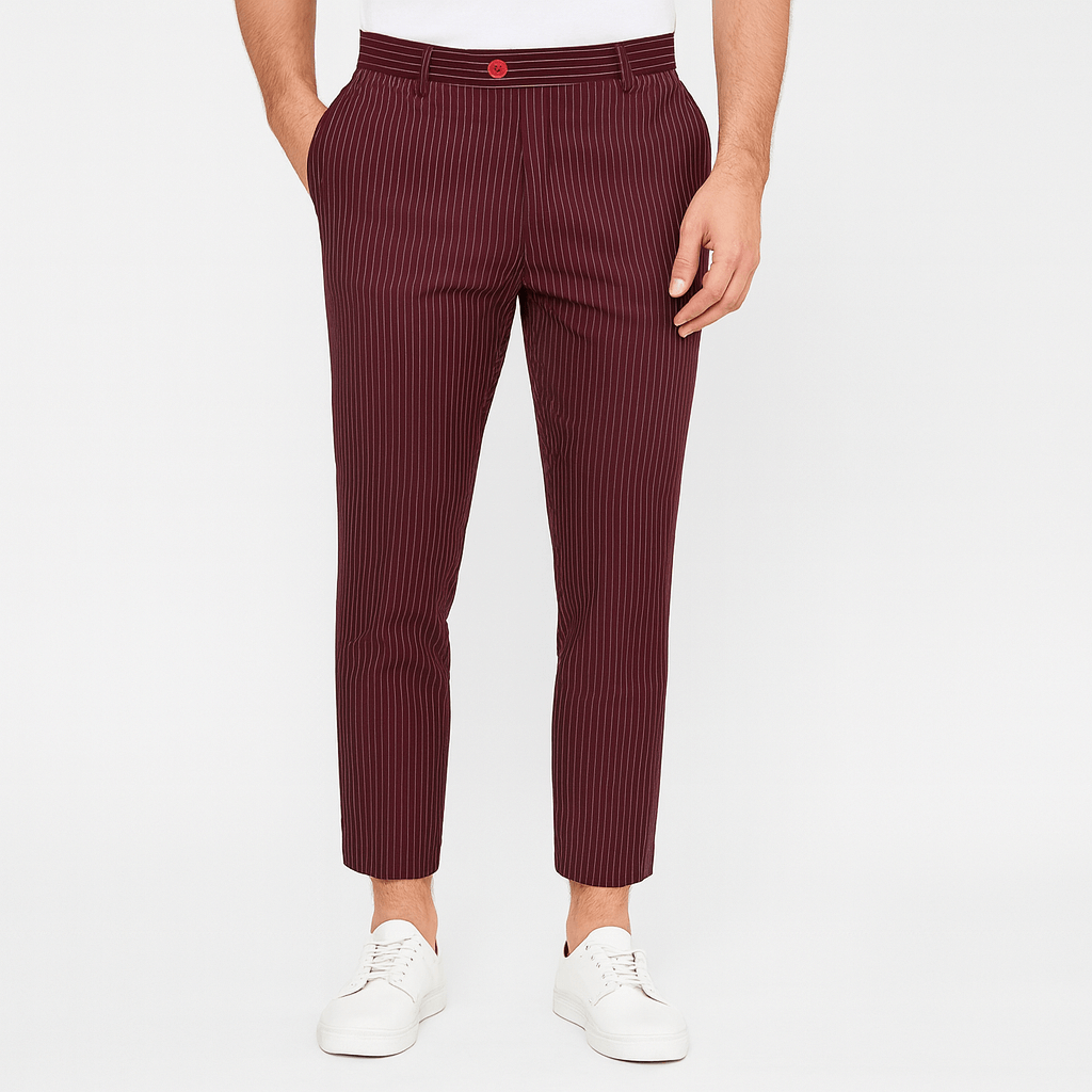 Noirski | Pantalon slim en tissu doux 5
