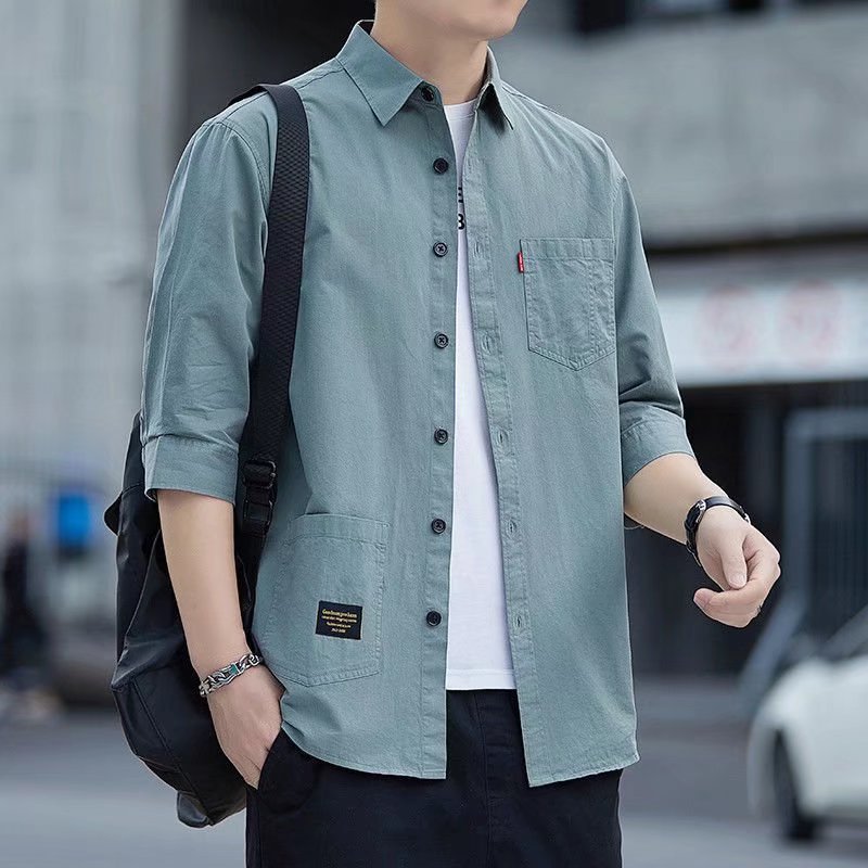 Chemise Décontractée en Coton pour Homme – Indispensable d’Automne