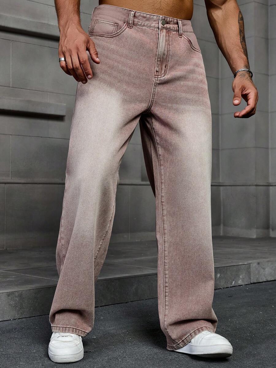 Pantalon ample à jambes larges pour homme – Coupe streetwear ample