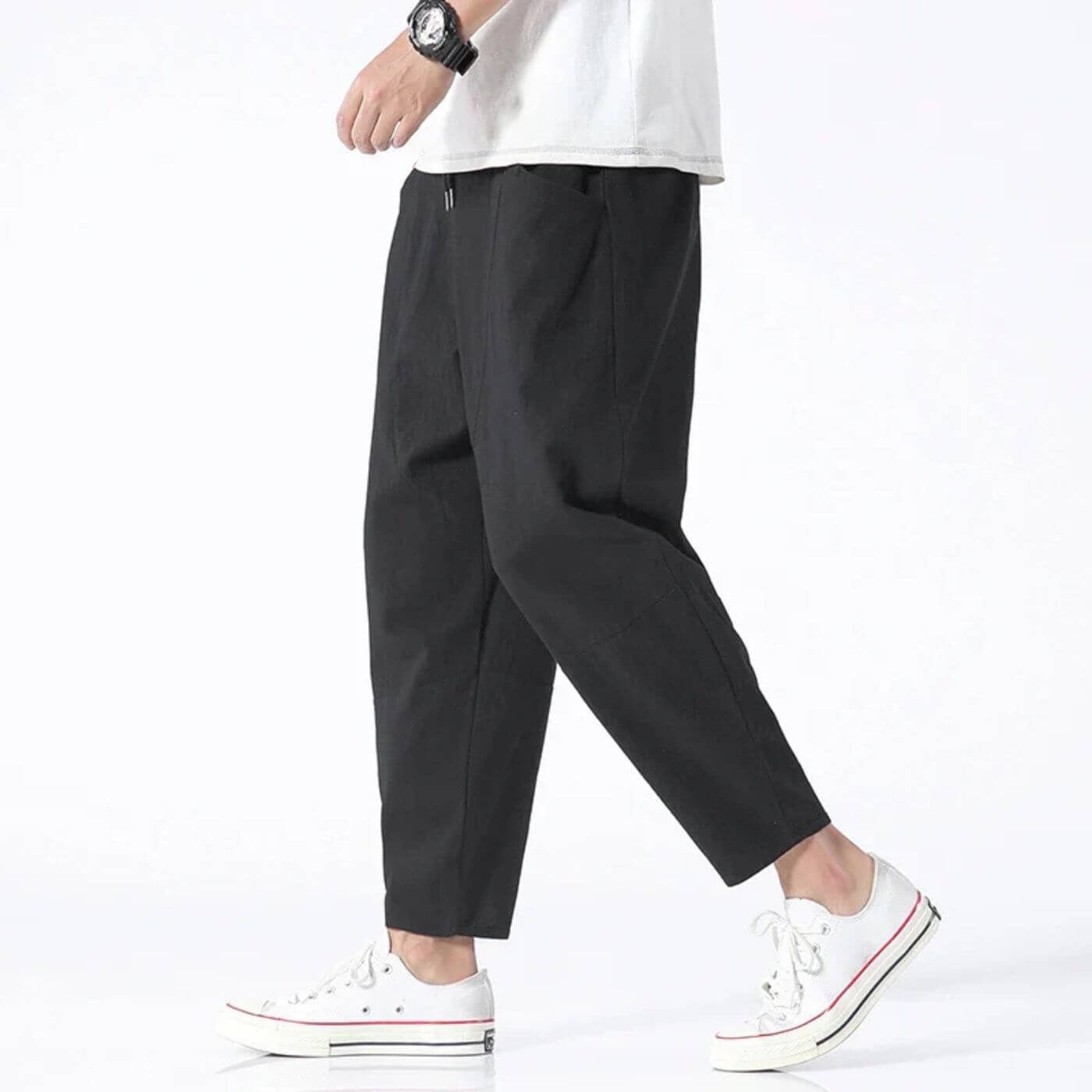 Pantalon d'été fuselé léger pour homme – Coupe décontractée