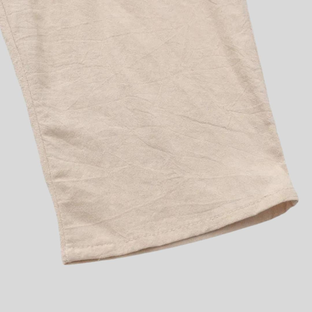 Pantalon en lin léger – Élégance et confort d'été pour homme
