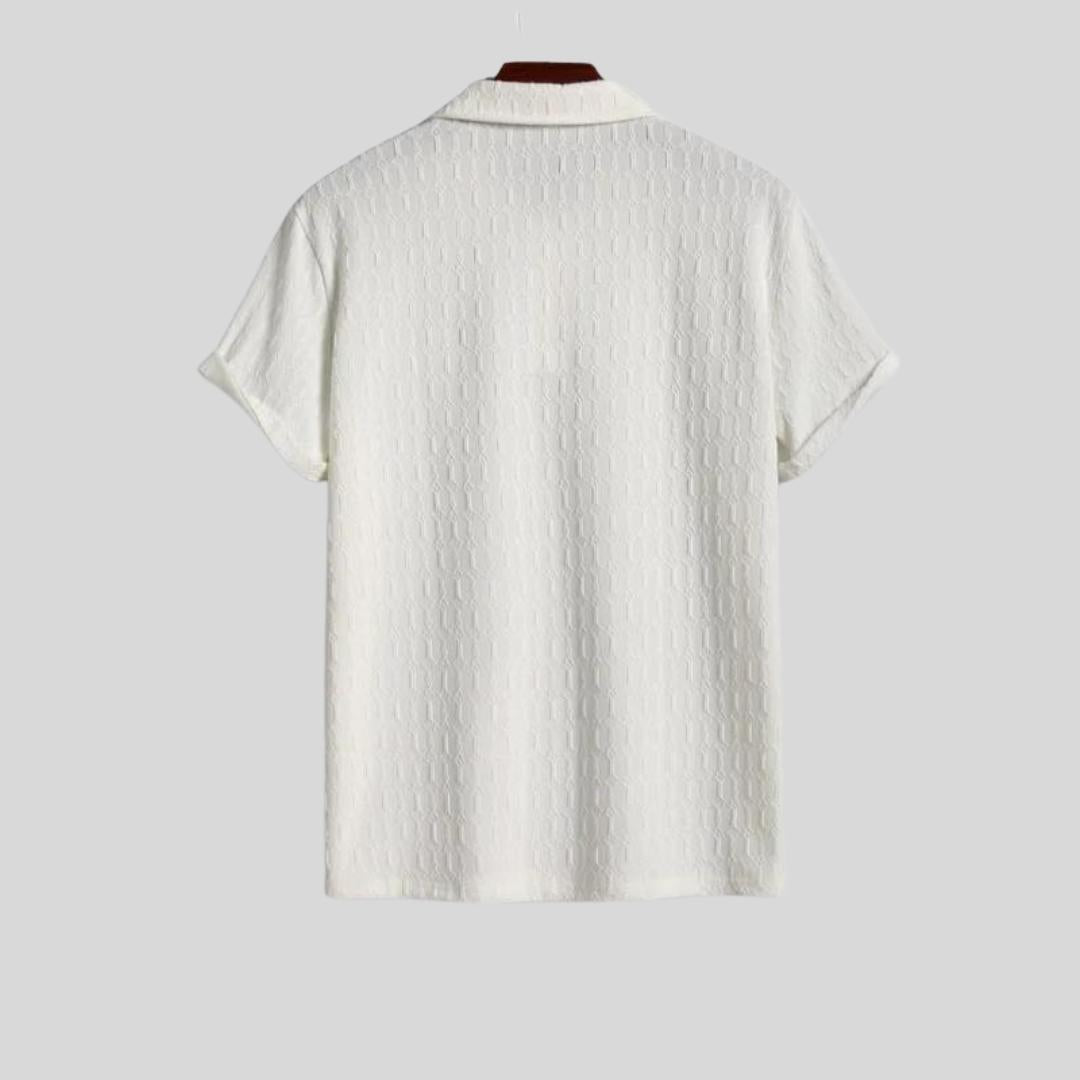Polo blanc classique – Confort intemporel pour homme