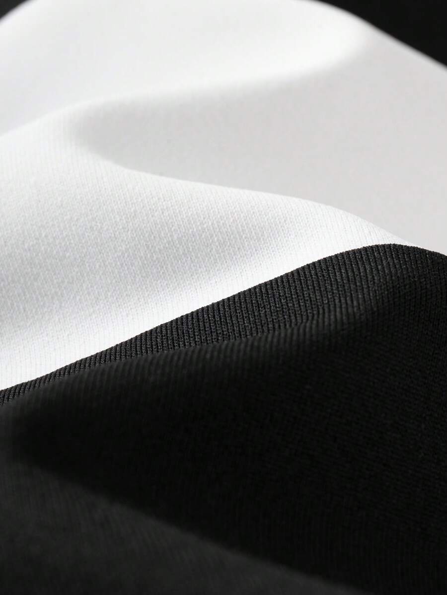 Polo décontracté à manches courtes et imprimé rayé pour homme