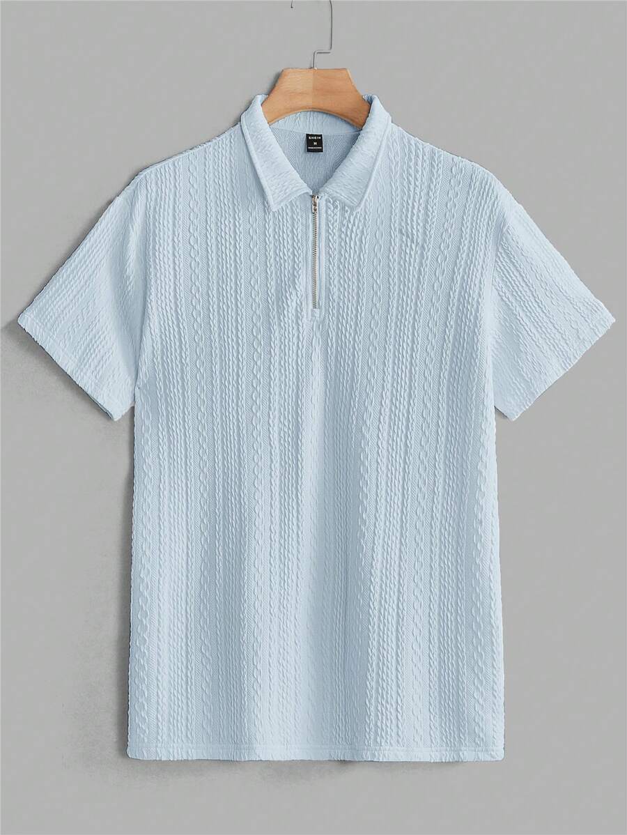 Polo décontracté en maille à manches courtes - Essentiels streetwear pour homme