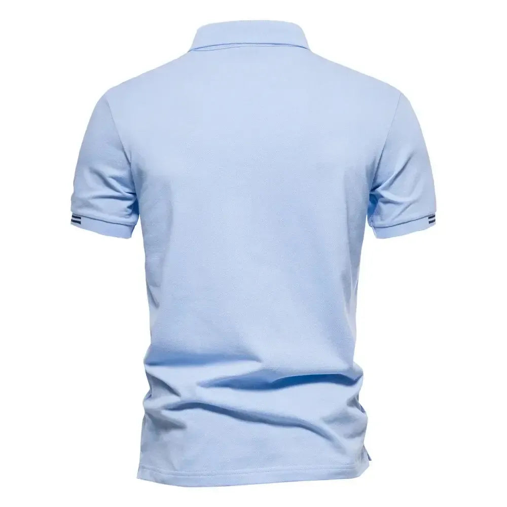Polo décontracté pour homme – Coton doux, coupe intemporelle