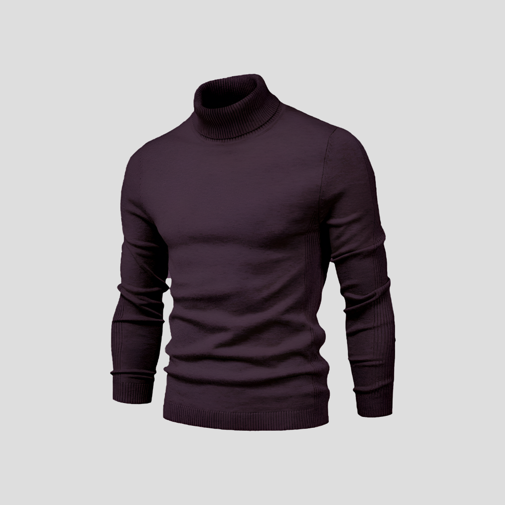Pull col montant | Coton doux et coupe moderne 3