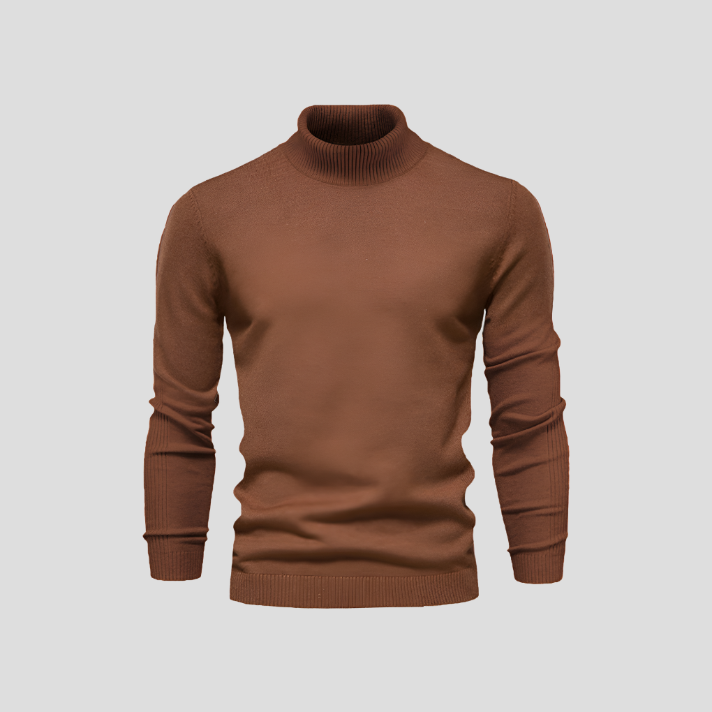 Pull col montant | Coton doux et coupe moderne 4