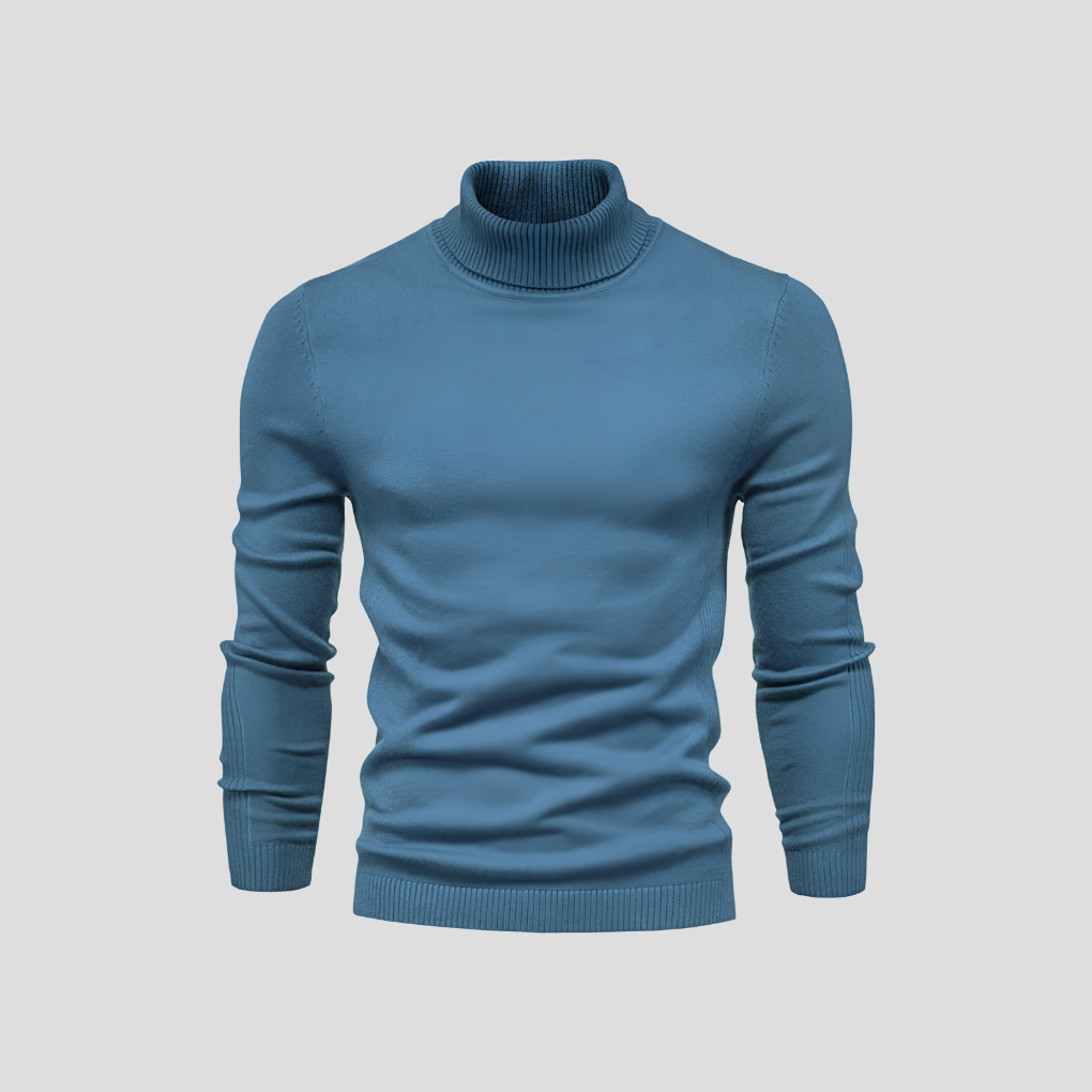 Pull col montant | Coton doux et coupe moderne 7