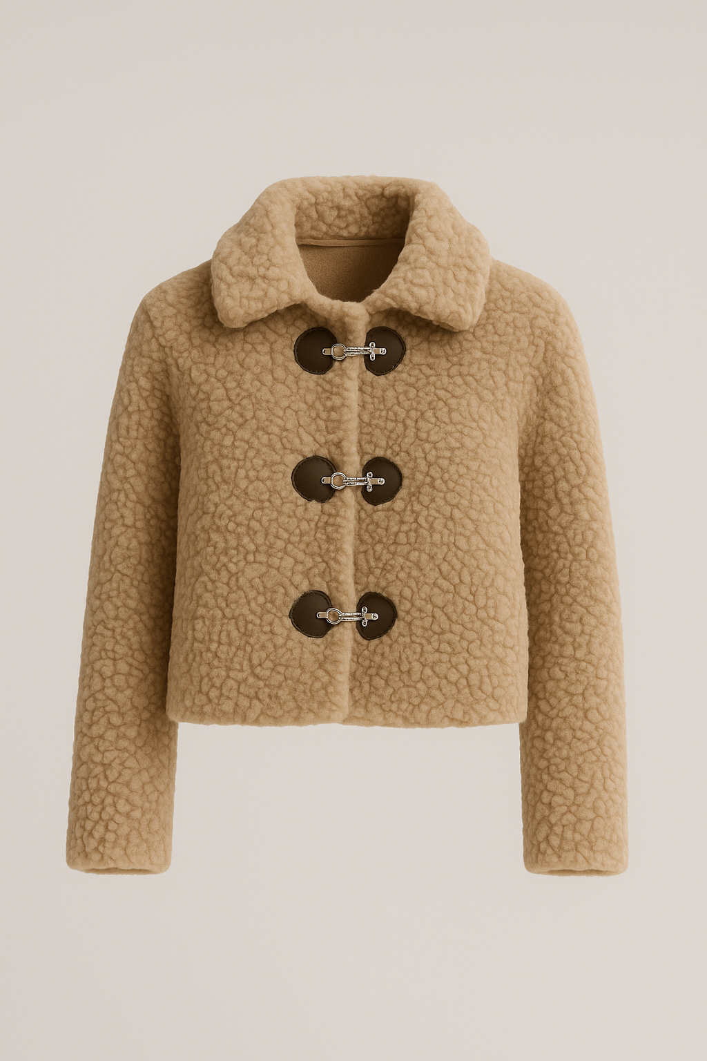 Robe rose pour femme à manches bouffantes - 1