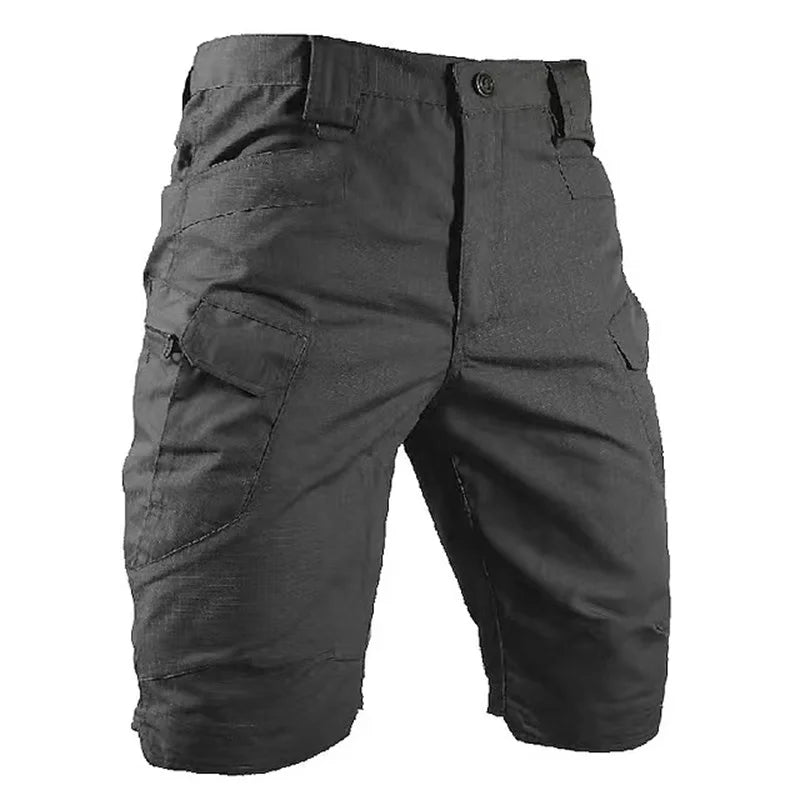 Short cargo tactique résistant avec poches – Vêtements d'extérieur pour homme
