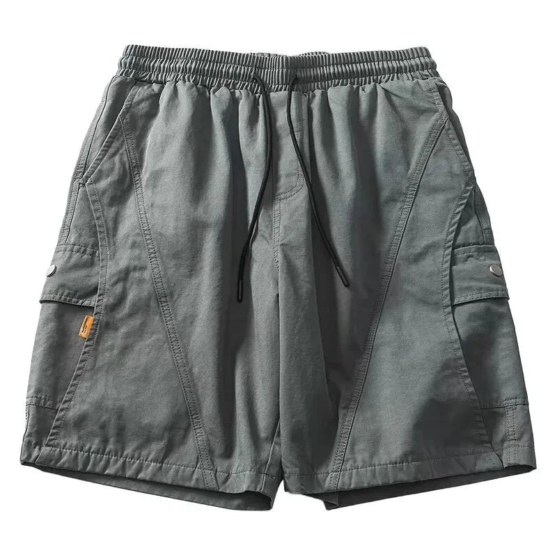 Bermuda short coupe droite pour homme – Respirant et décontracté pour l'été