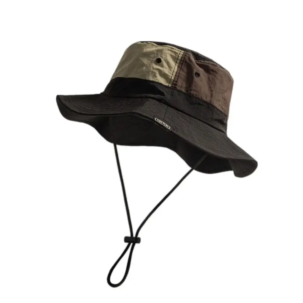 Chapeaux bob à large bord et séchage rapide avec protection solaire pour homme