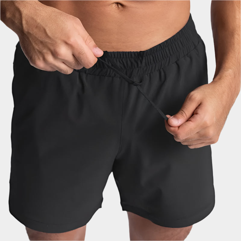 Short de sport à séchage rapide pour homme - Fitness et course à pied