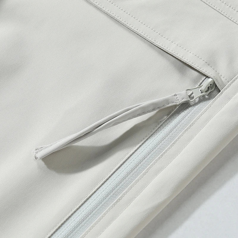 Multipoches short bermuda pour homme – style outdoor, taille élastique