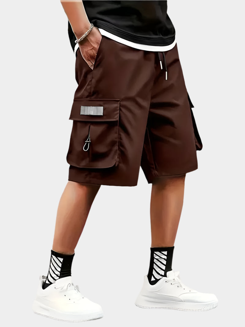 Short cargo d'extérieur à séchage rapide avec grandes poches – Voyage pour homme