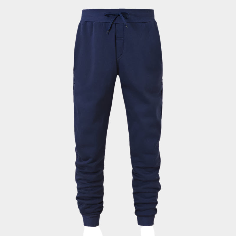 Pantalon de survêtement athlétique avec poches zippées – Entraînement pour hommes