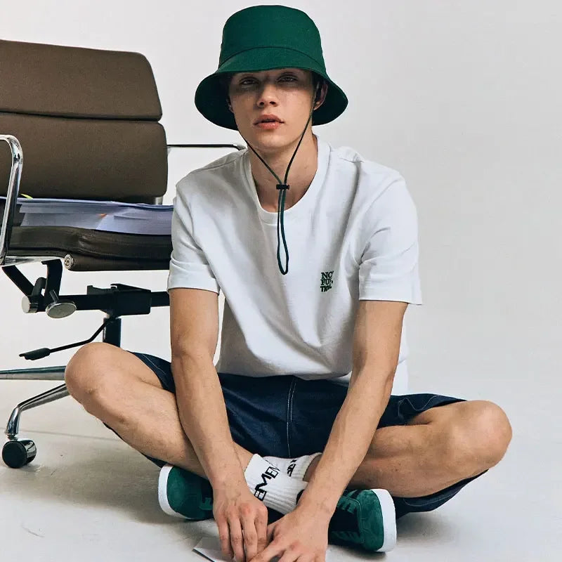 Chapeaux bobs en coton avec mentonnière et protection solaire – Coupe standard
