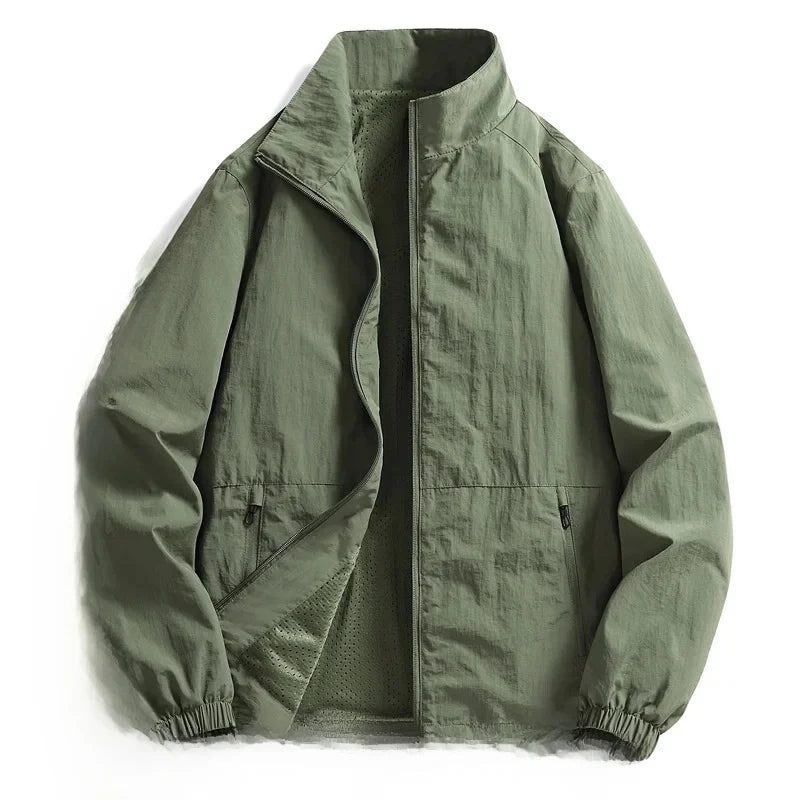 Veste coupe-vent légère et compacte – Couche d'été pour homme