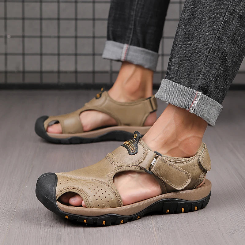 Sandales de pêcheur fermées pour sports de plein air pour hommes