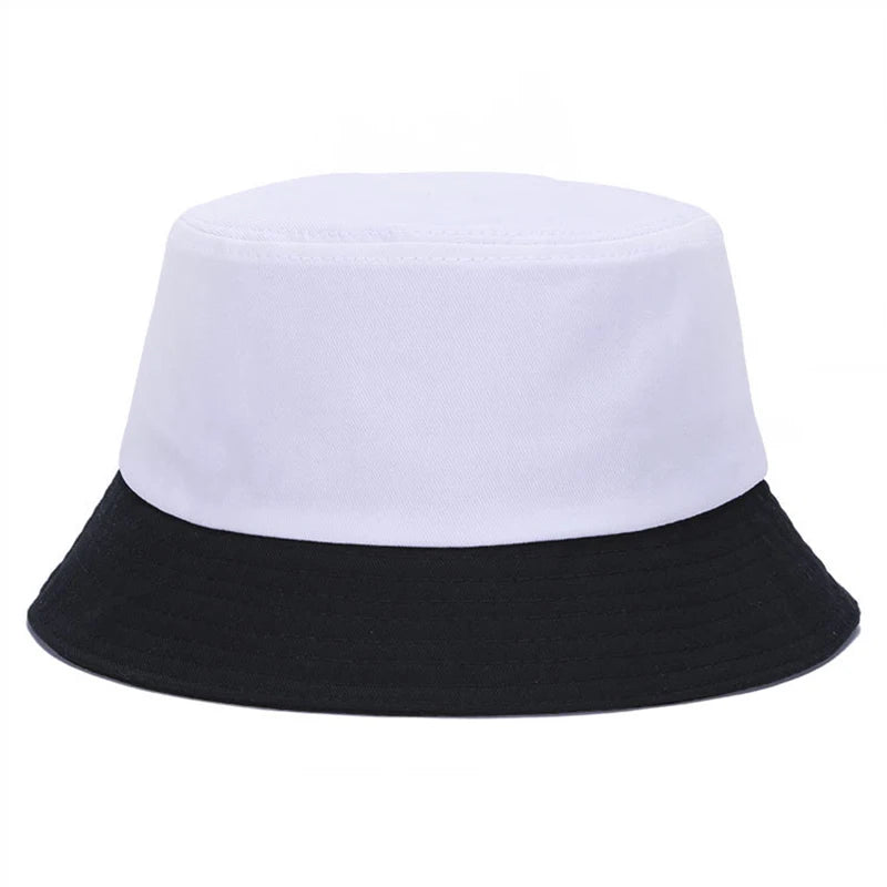 Chapeaux bob en coton uni – Casquette d'extérieur style panama pour homme