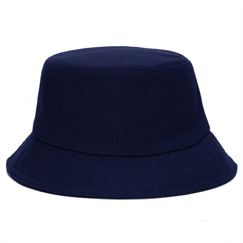 Chapeaux bob en coton uni – Casquette d'extérieur style panama pour homme