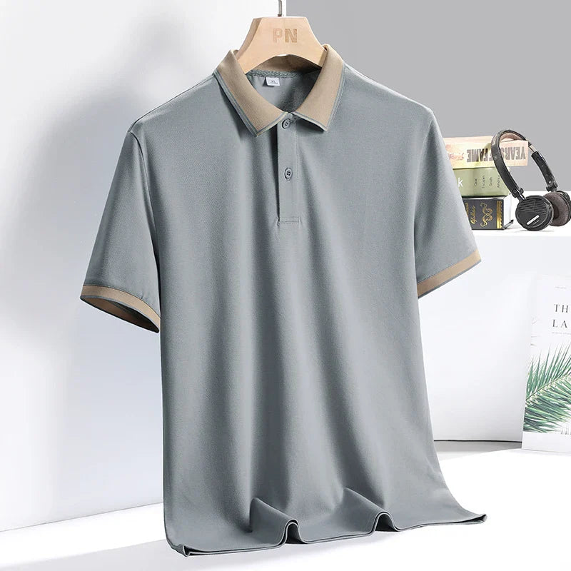 Polo Classique Extensible pour Homme – Respirant et Anti-Froissage