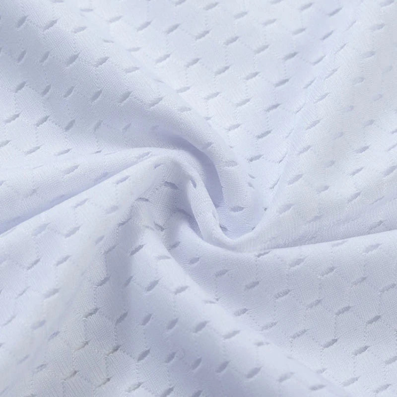 Chemises sans manches en maille transparente pour homme